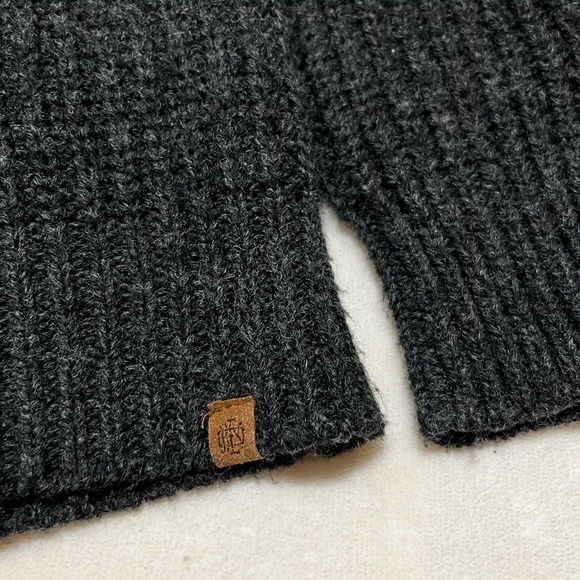 obey worldwide knit wool blend pullover sweater - Picture 4 of 9